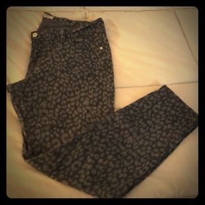Leopard Rockstar Jeans